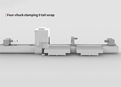 Reaping the benefits of the four-chuck structure of laser tube cutting machine: choosing Bodor M series for 0 tail scrap