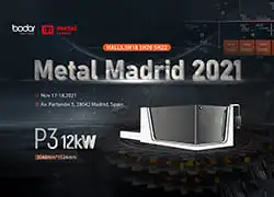 Como líder en la industria del láser, Bodor estará en la feria famosa mundial: Metal Madrid 2021