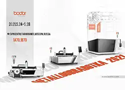 Bodor Top Laser Cutting Show in the World’s Leading  Exhibition : Metalloobrabotka 2021