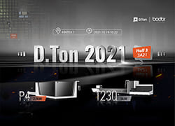 보더 세계 최고의 레이저 컷팅쇼는 세계 앞선 전시회인 D.Ton 2021에서 개최한다.