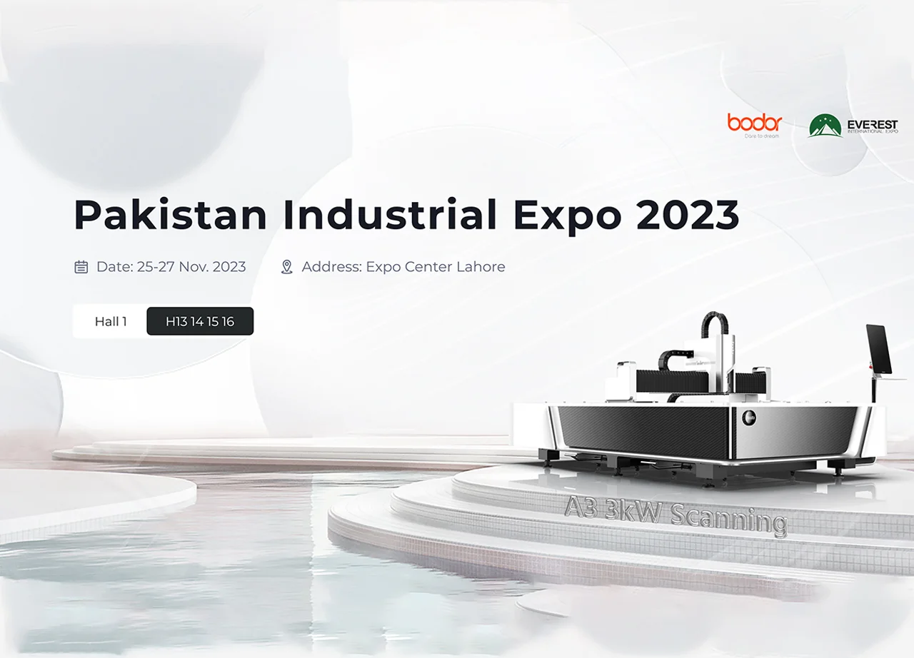 Bodor Top Laser Cutting Show in the World’s Leading Exhibition - Pakistan Industrial Expo 2023