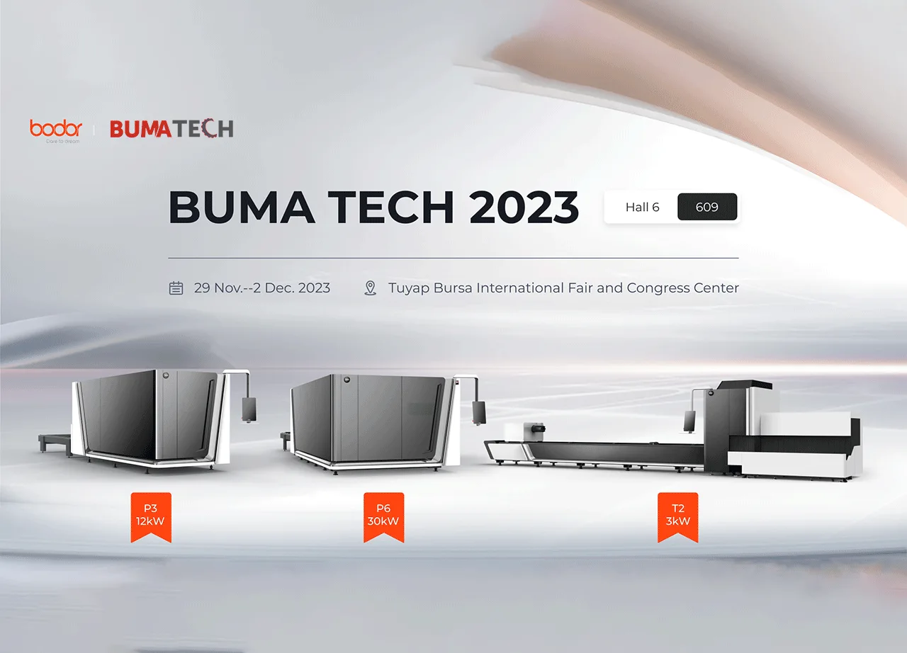 Bodor Top Laser Cutting Show in the World’s Leading Exhibition - BUMA TECH 2023