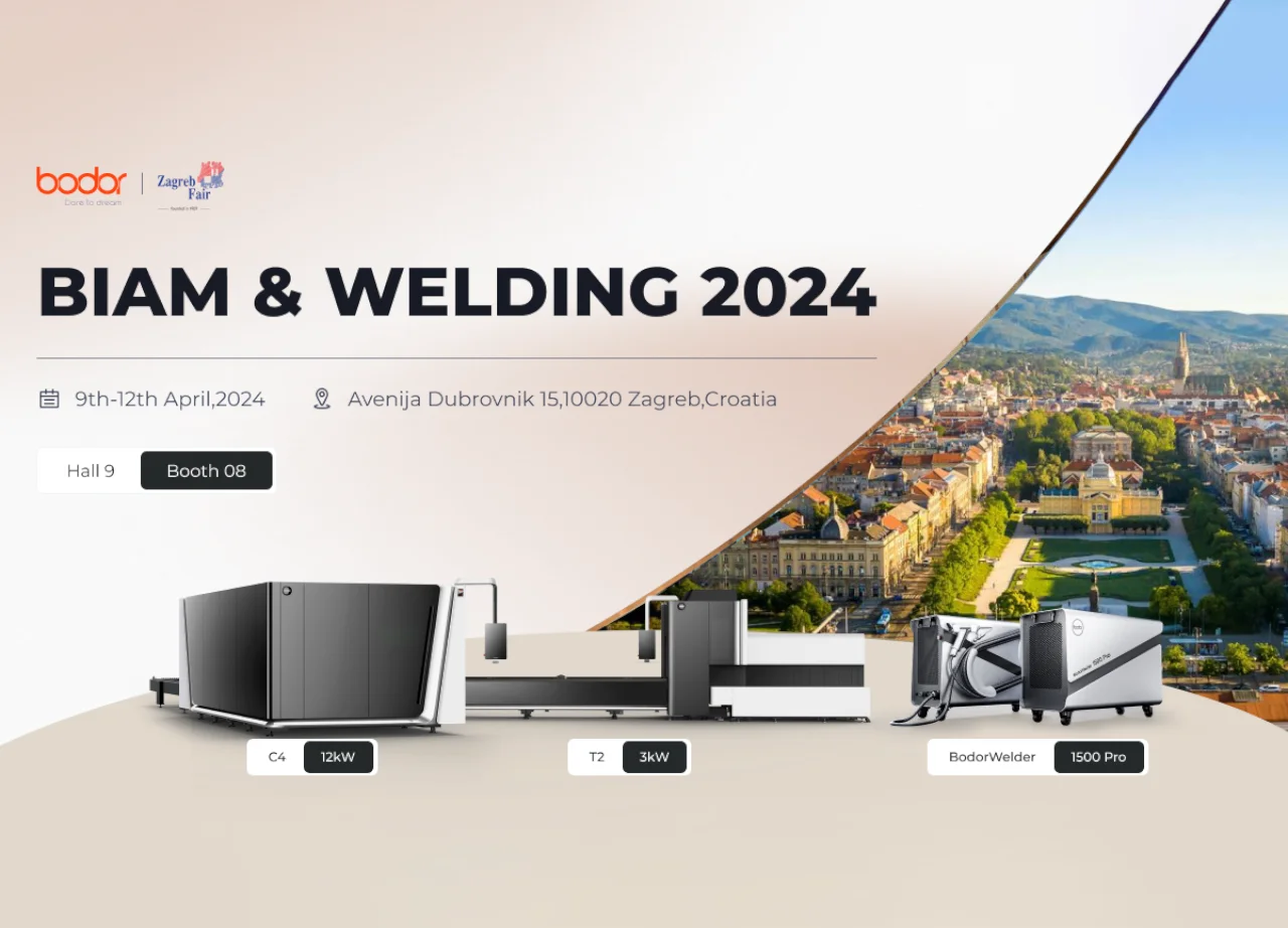 Bodor Top Laser Cutting Show in the World’s Leading Exhibition - BIAM & WELDING 2024
