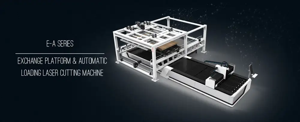 exchange paltform and automatic laser cutting machine