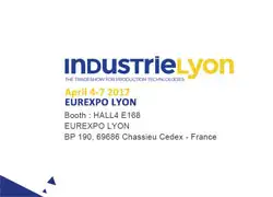 Lyon Industrial Salon --Big Sales Promotion for the exhibition (Exhibition Period: 4.4-4.7, 2017)