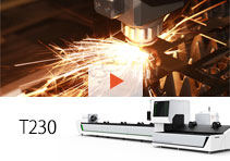 T230 Laser Cutting Machine Cutting 1mm Stainless Steel