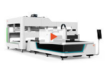  Automatic Loading Laser Cutting Machine E-A 360° show