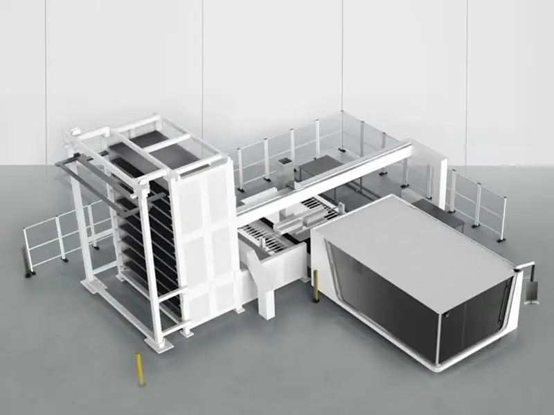 Automatic material storage system
